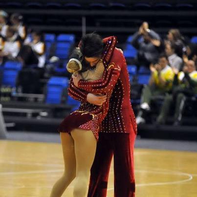 Javier Anzil estuvo de coach en el Bailando de Tinelli