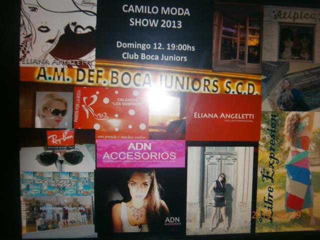 Camilo Aldao: El desfile de Camilo Moda Show 2013 fué un éxito