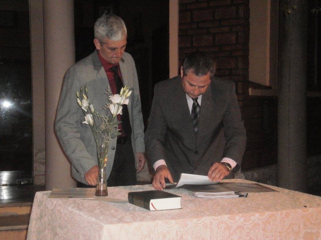 Cali Carignano asumió la intendencia de Camilo Aldao