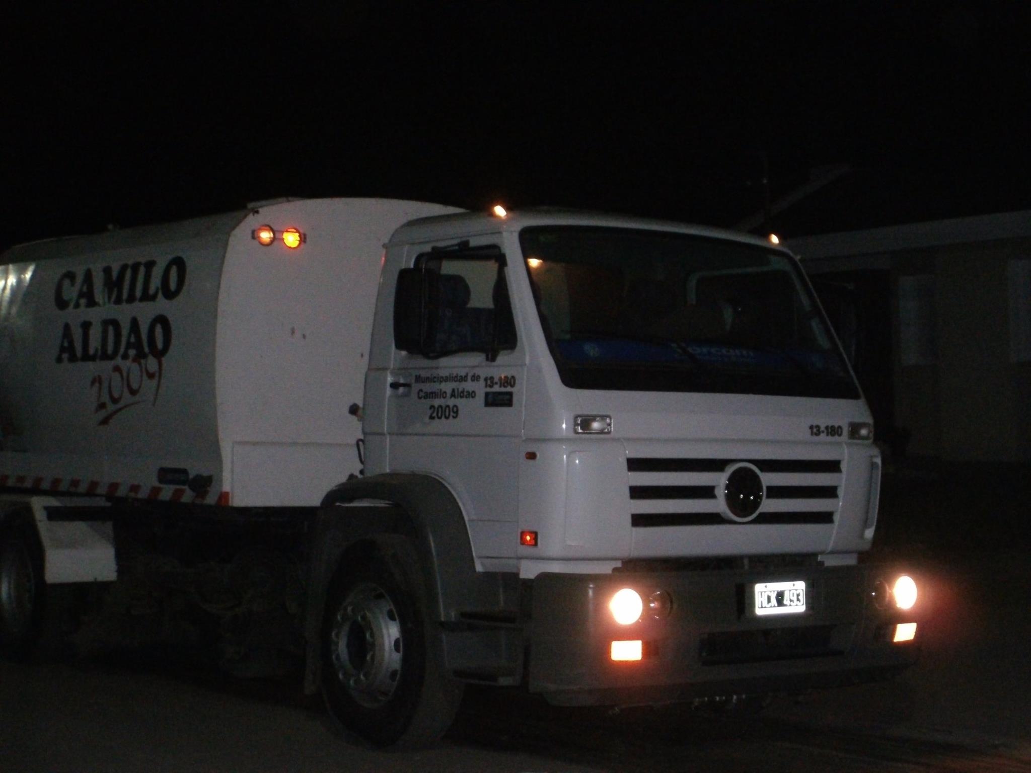 La barredora municipal comenzó a trabajar nuevamente